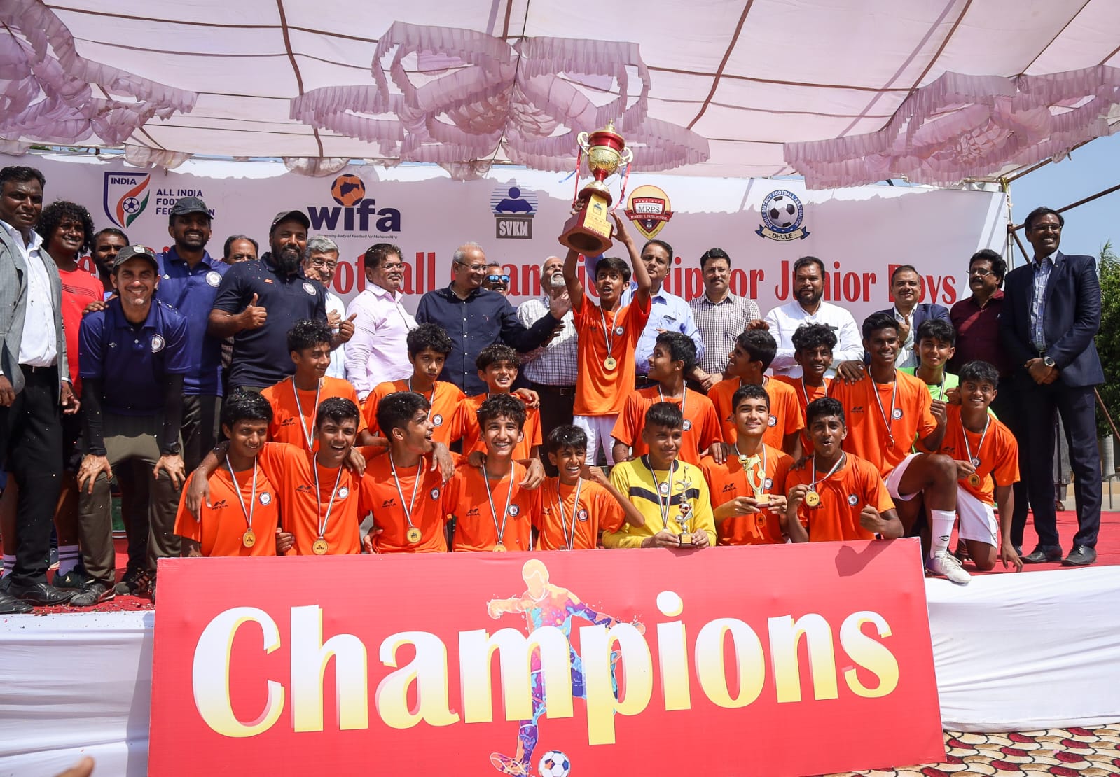 Mumbai Triumphs as Champions in the WIFA Inter District Championship Final